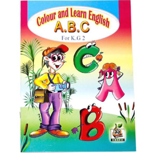 Picture of Colour and Learning English A.B.C – for K.G2