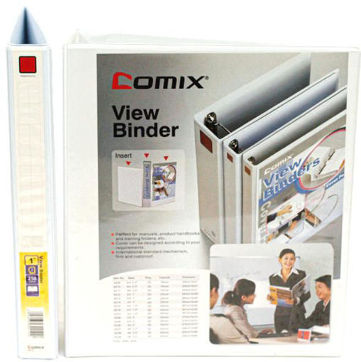 صورة ملف حلقتين ابيض "COMIX - A4 - 1.0